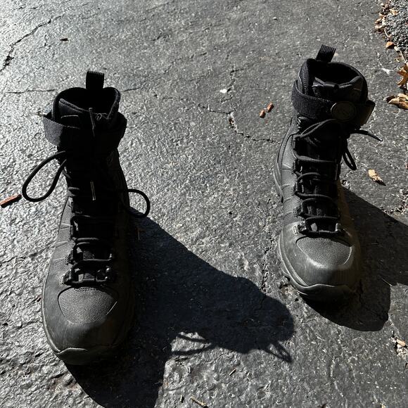 NRS Storm Boot Men's size 9 Black Rain Boots Tactical - Picture 3 of 7